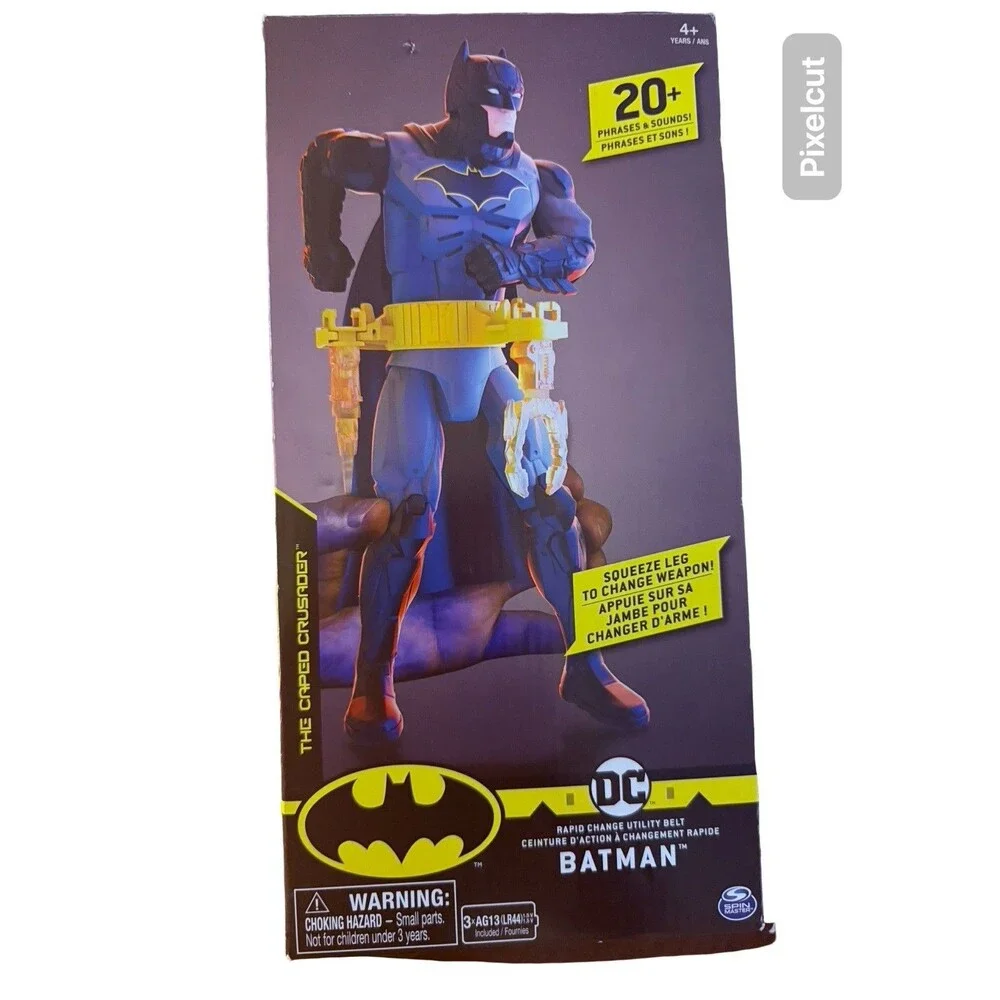 Batman Action Figure Utility Belt Rapid Changing DC Comics Toy New